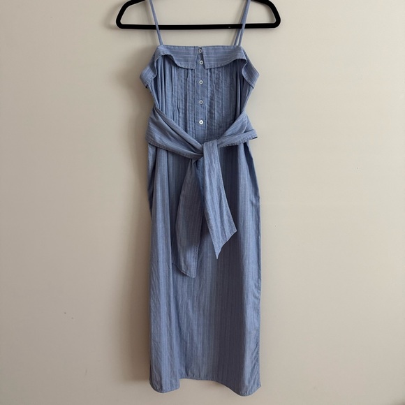 Club Monaco Front Tie Midi Dress - Picture 1 of 12